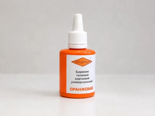 Барвник гелевий ОРАНЖЕВИЙ 30г