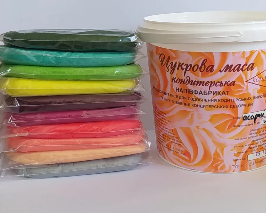 Sugar paste, 100g x 10pcs