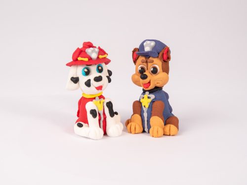 Set “Children's Heroes - 3D Paw Patrol Figures (blue and red)” 18